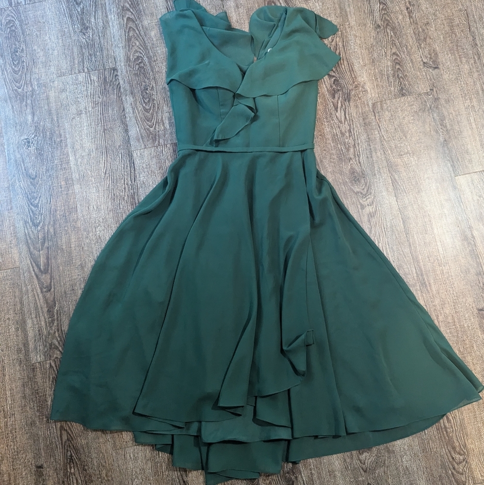 Green jjs house dress size 2